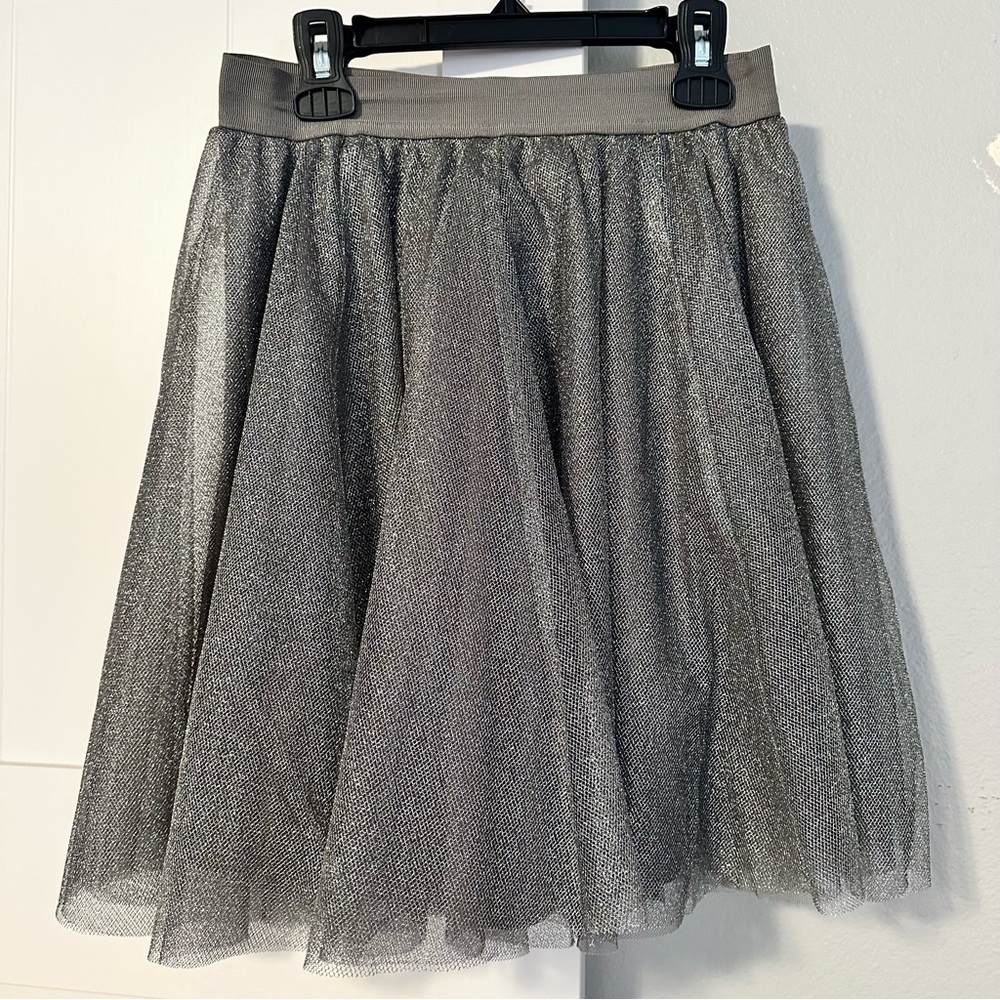 LC | Silver Sparkle Skirt